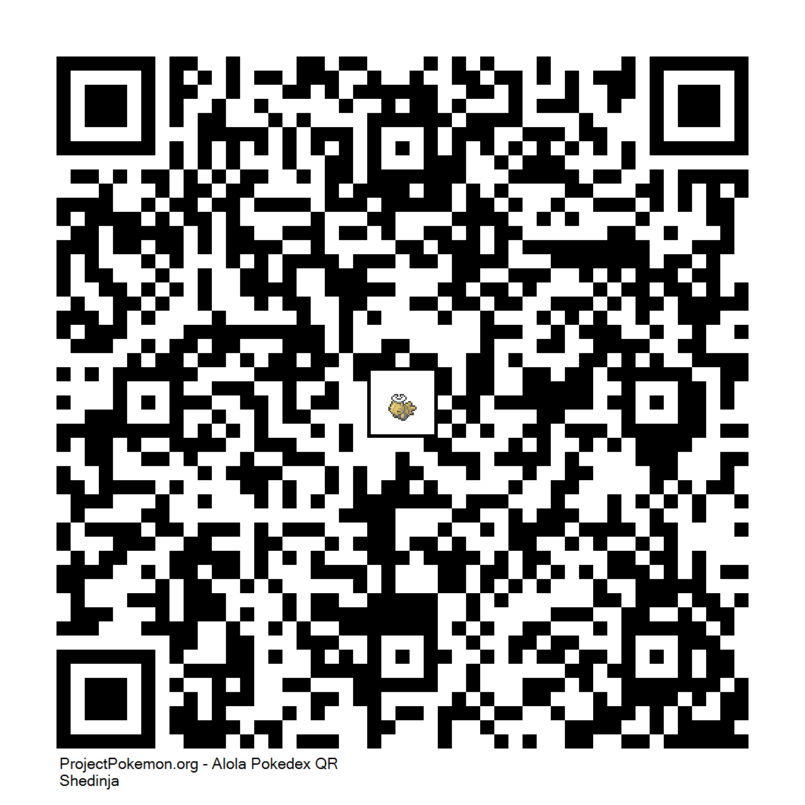 Cdigo QR de Shedinja